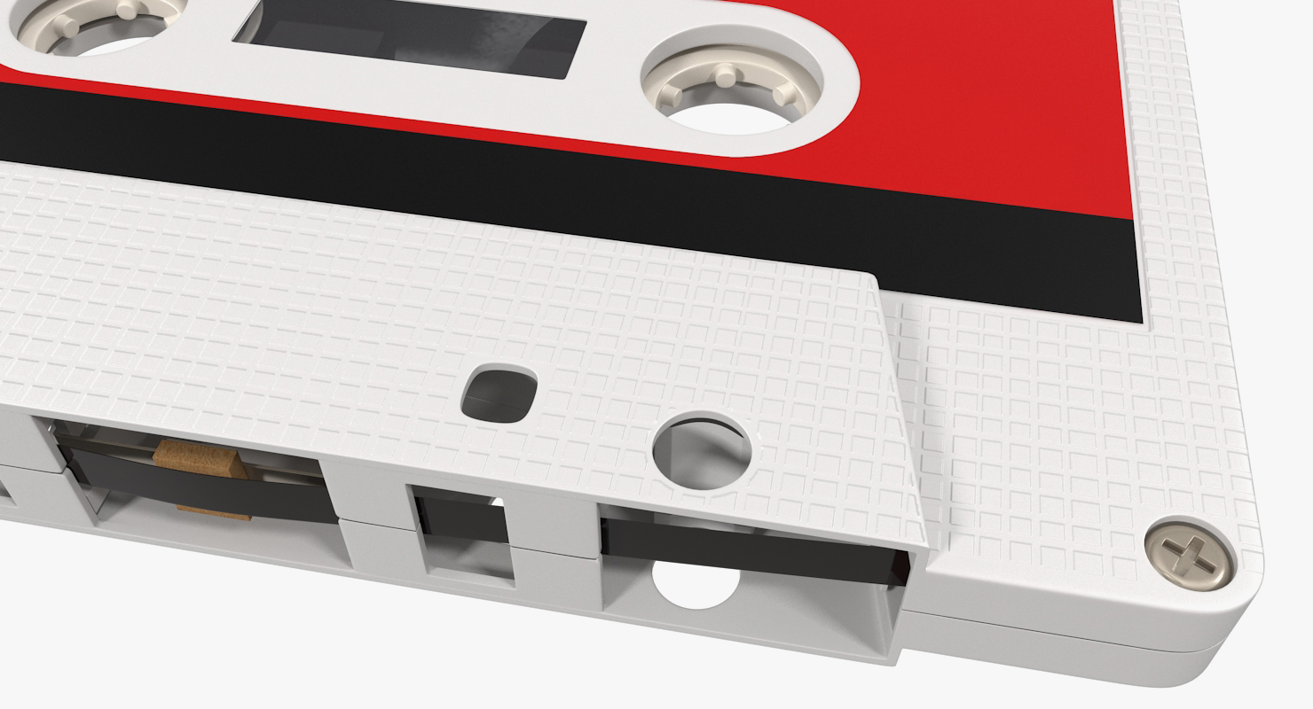 Vintage Audio Tape in the Box 3D model