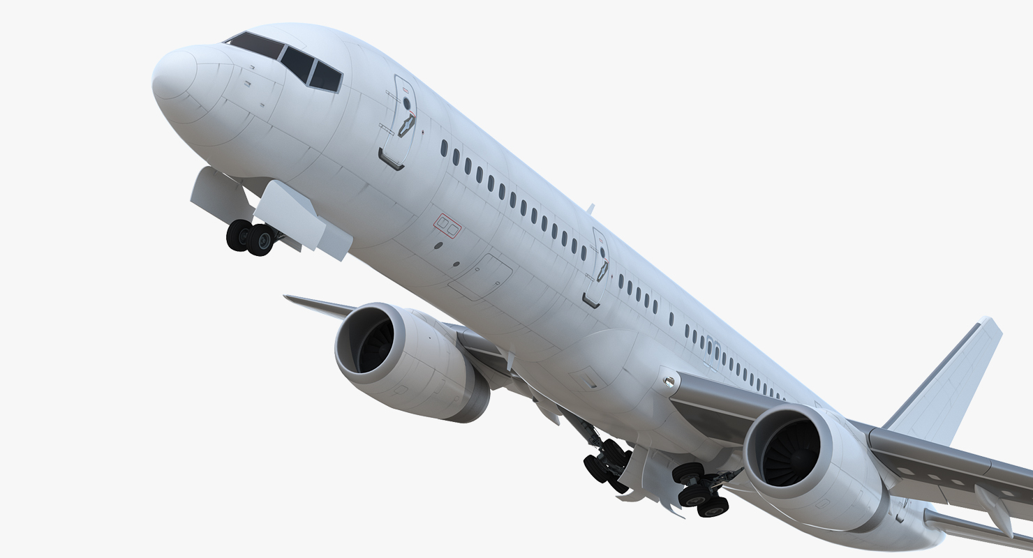 Boeing 757 200 Generic Rigged 3D model
