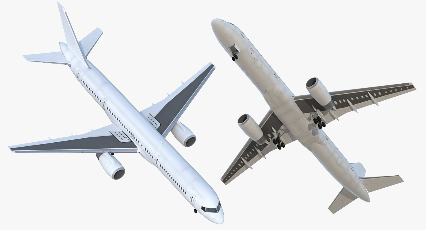 Boeing 757 200 Generic Rigged 3D model