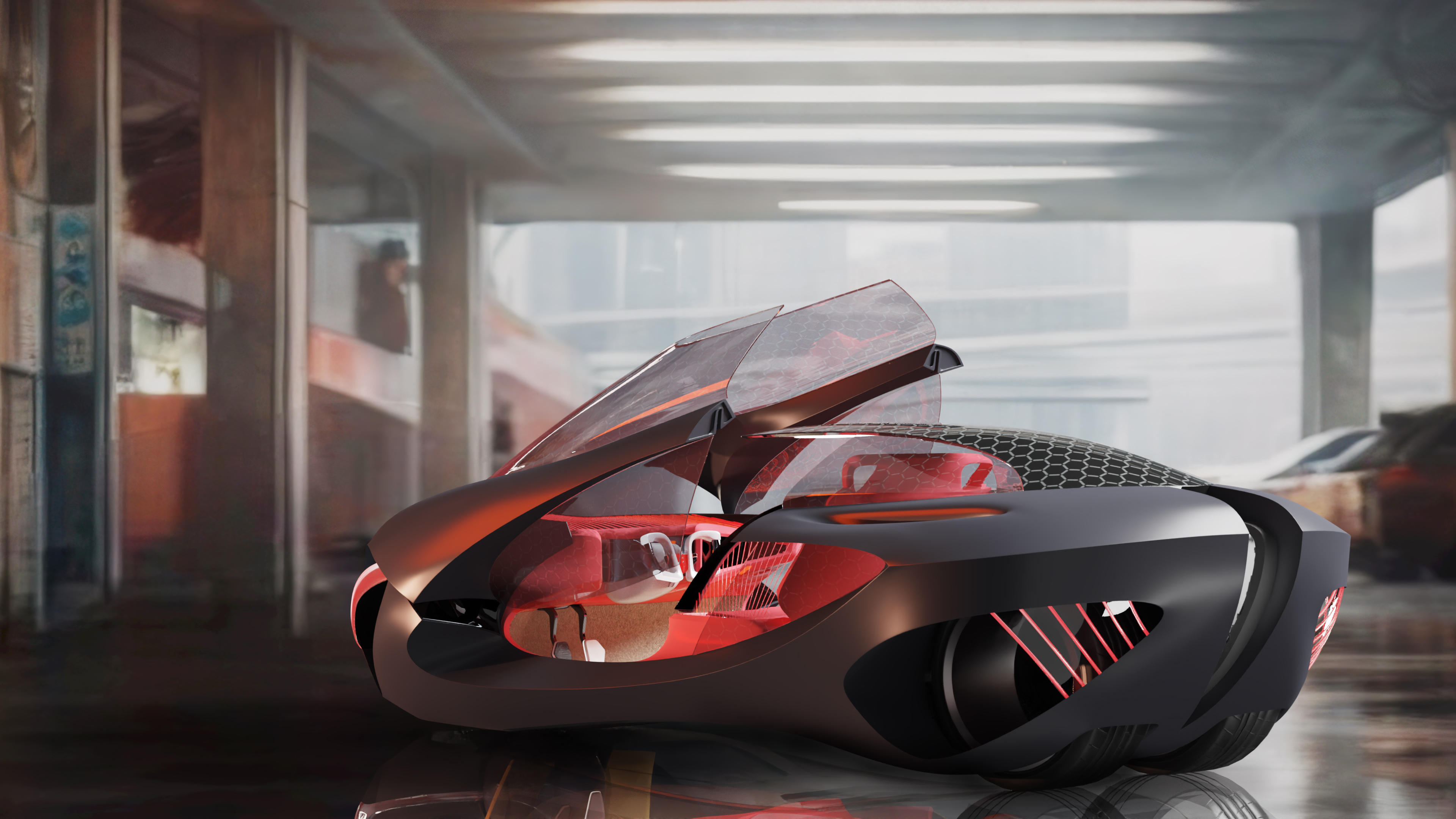 3D model Fantastic Flying Car