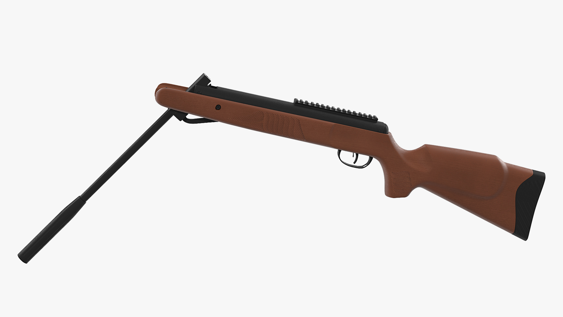 Crosman Break Barrel Air Rifle Rigged 3D