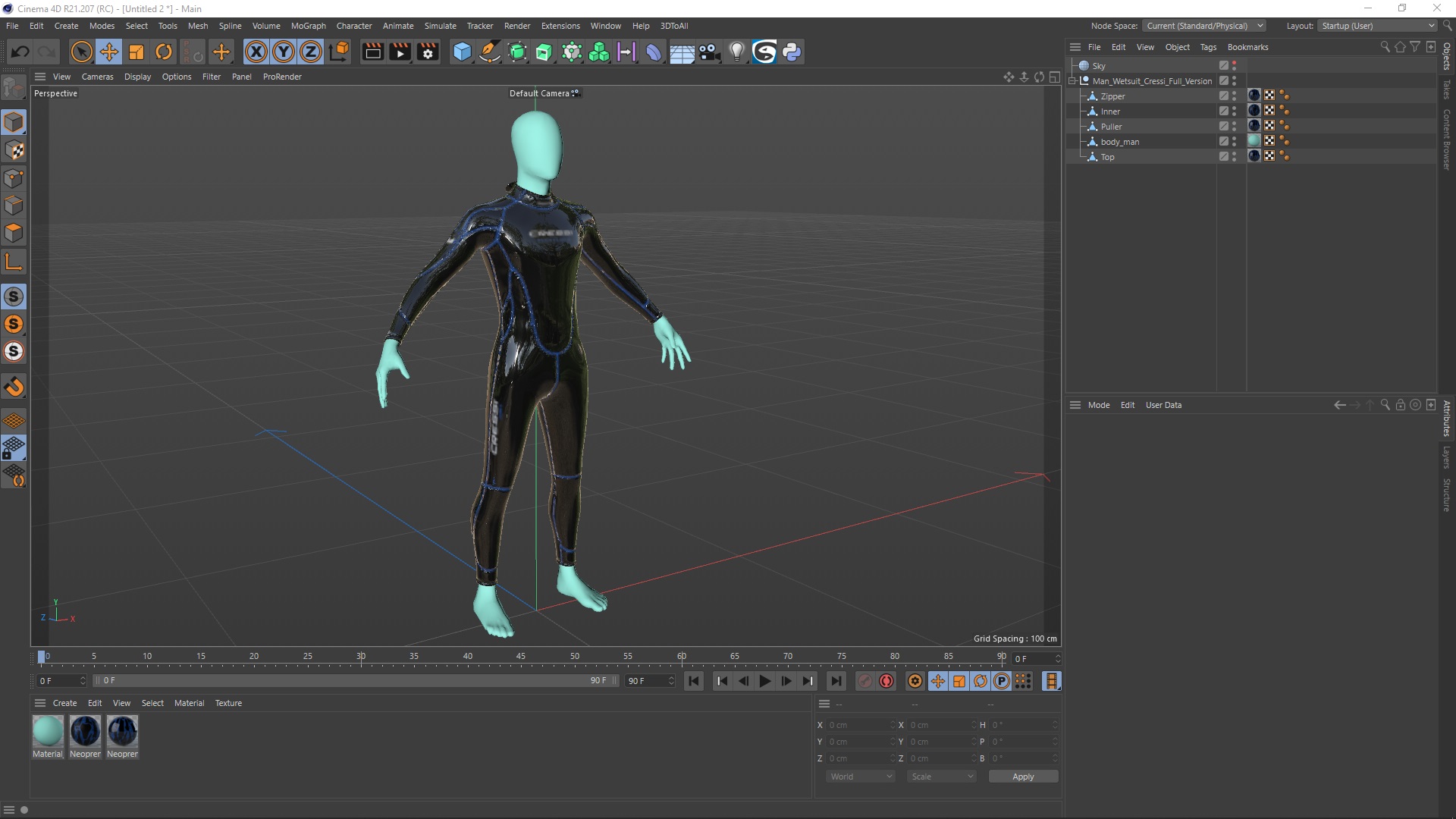 3D Man Wetsuit Cressi Full Version