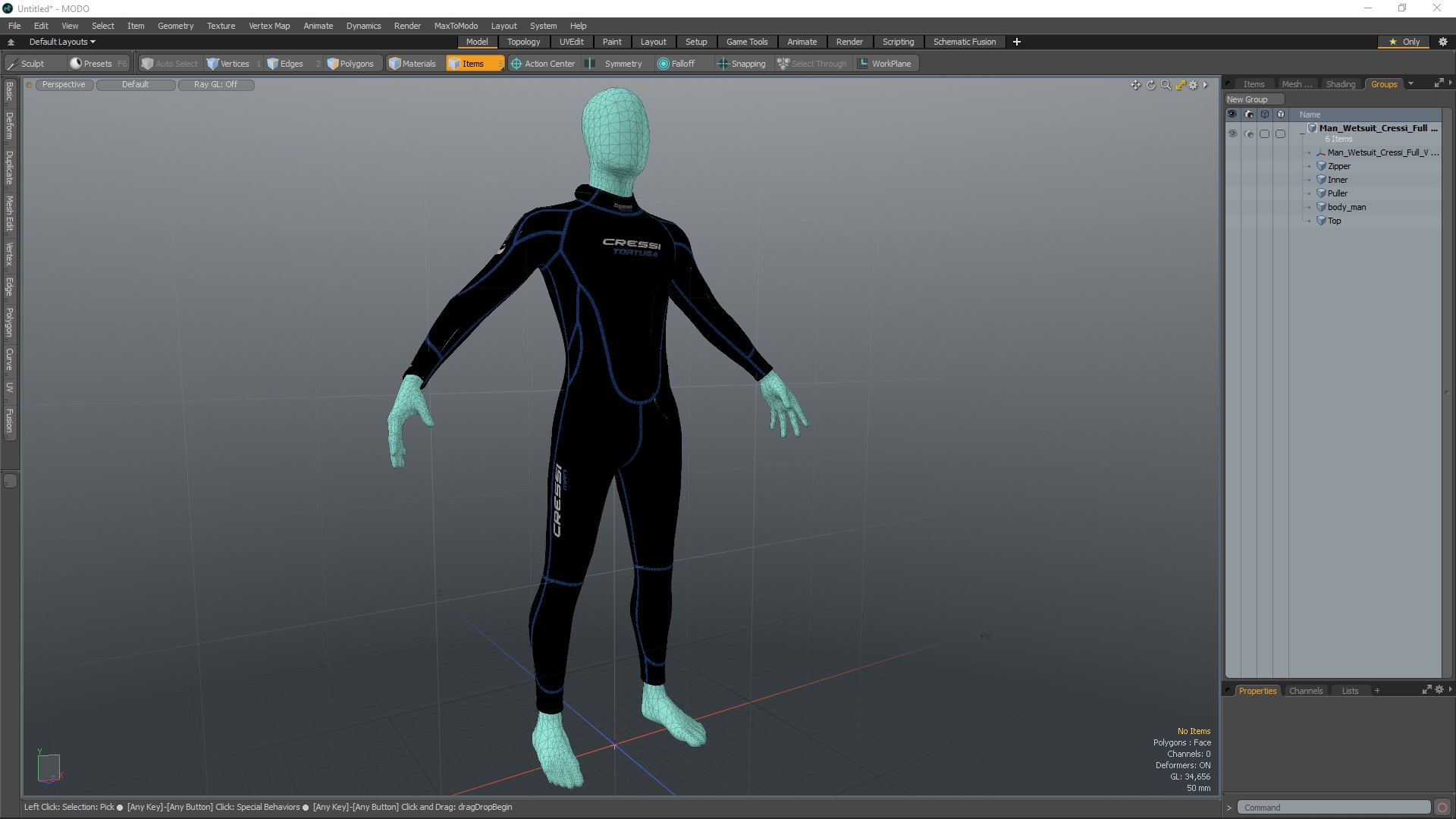 3D Man Wetsuit Cressi Full Version