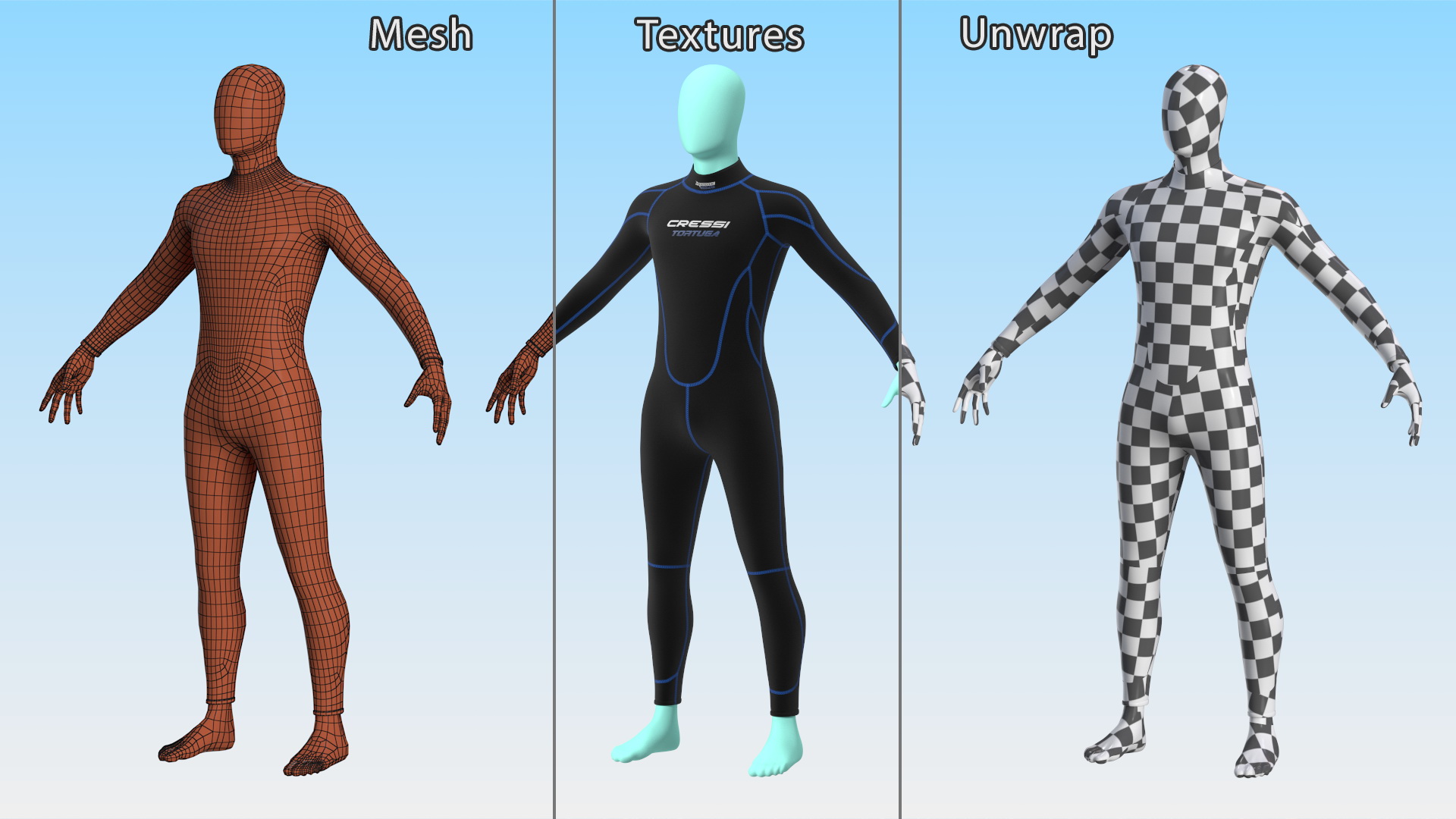 3D Man Wetsuit Cressi Full Version
