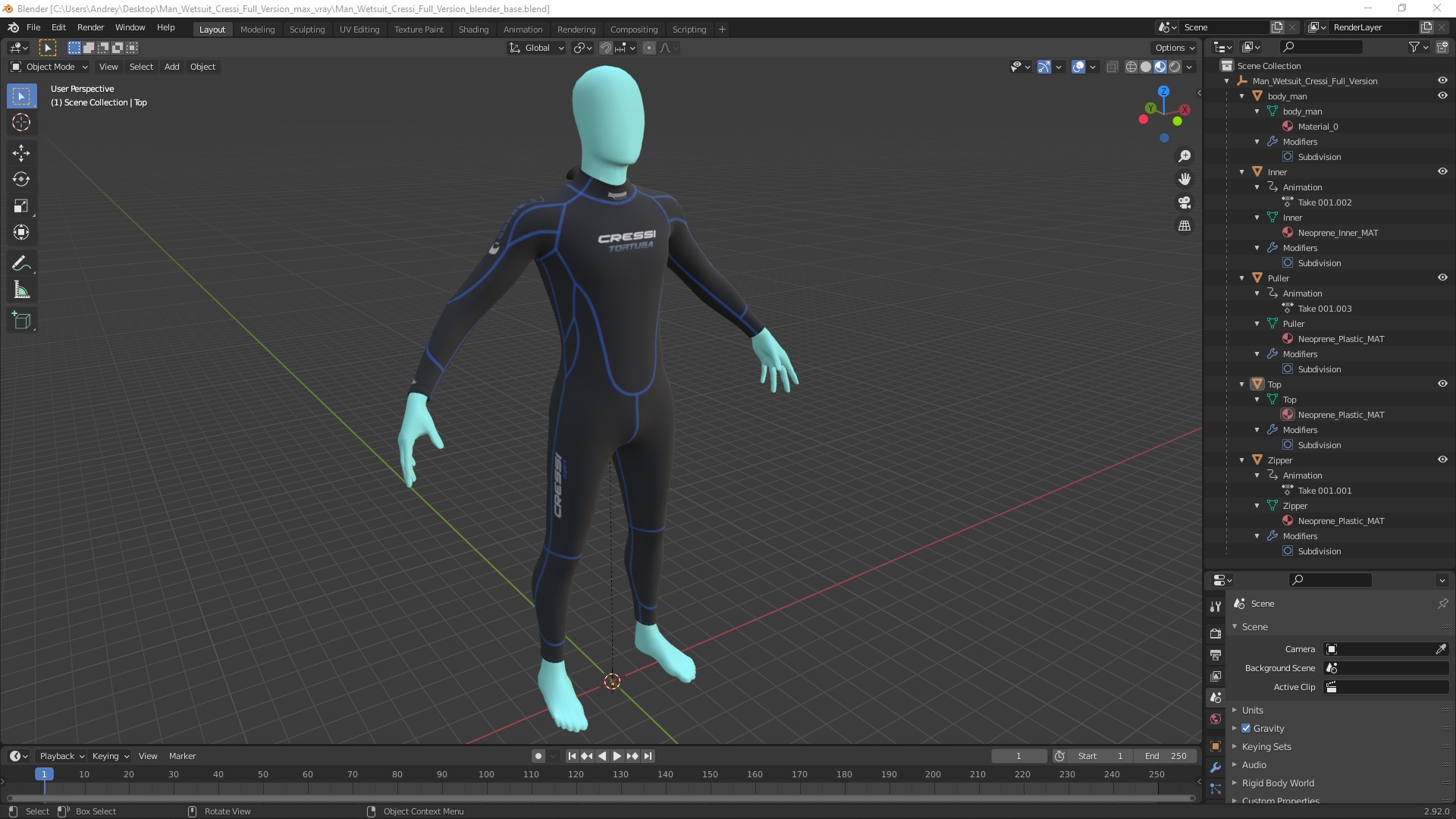 3D Man Wetsuit Cressi Full Version
