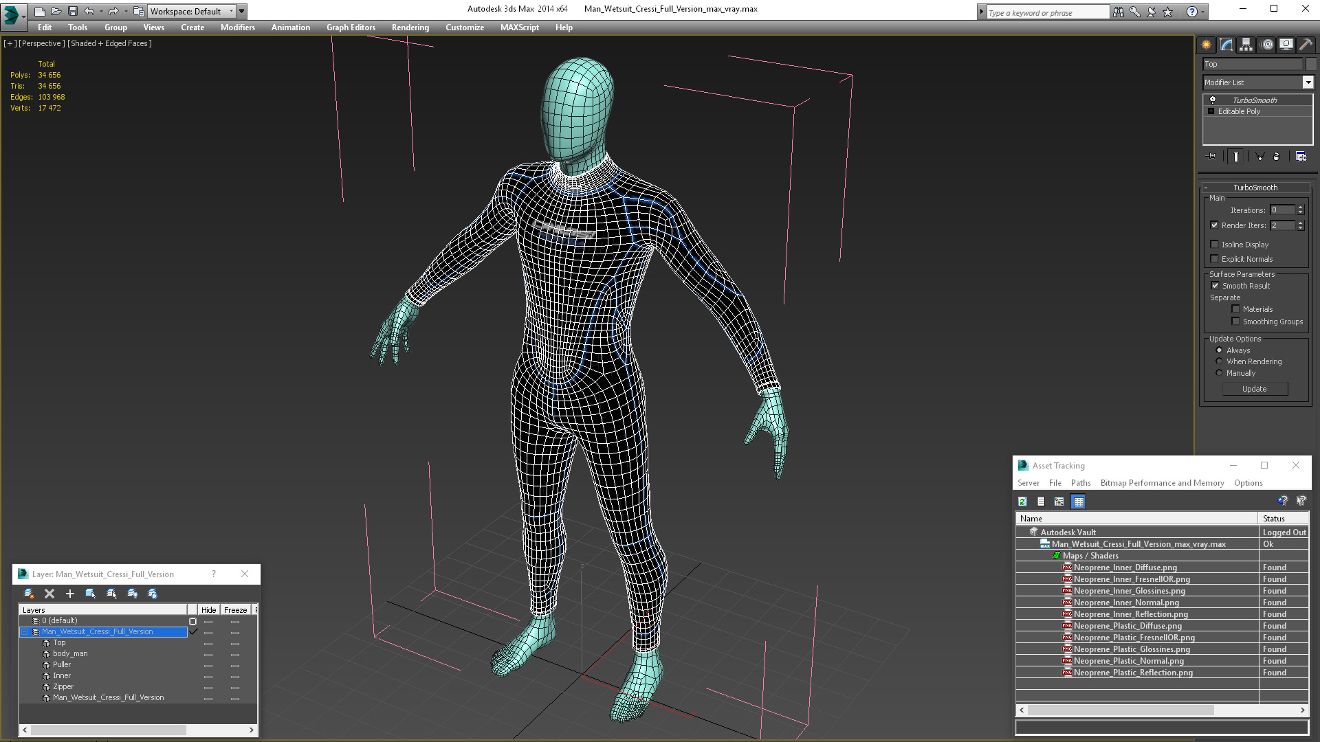 3D Man Wetsuit Cressi Full Version