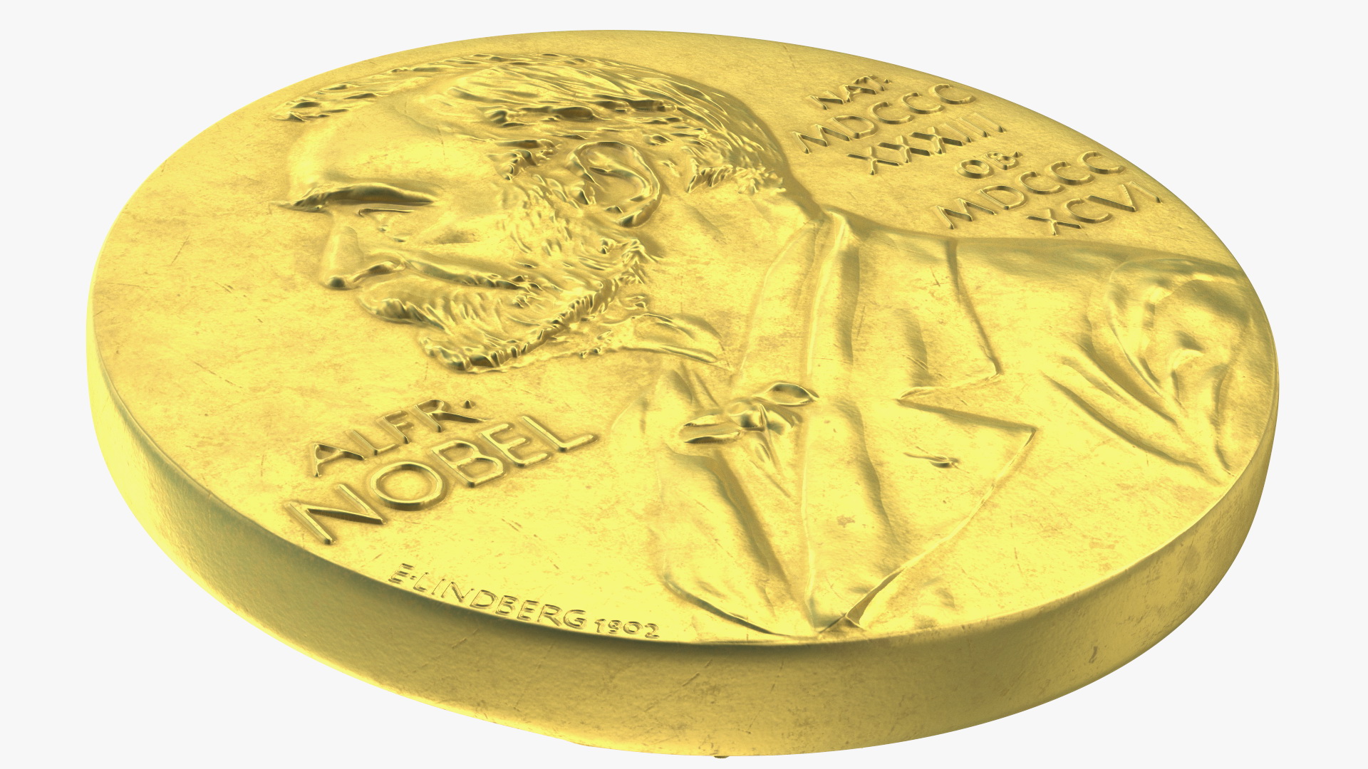 Literature Nobel Prize 3D