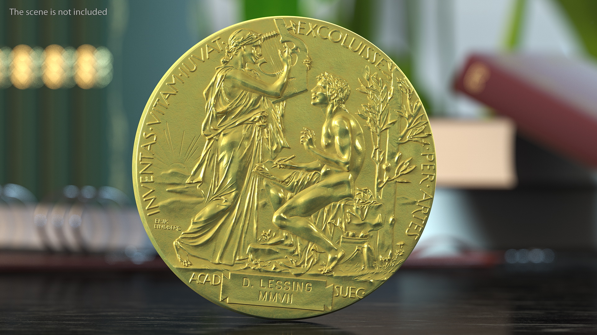 Literature Nobel Prize 3D