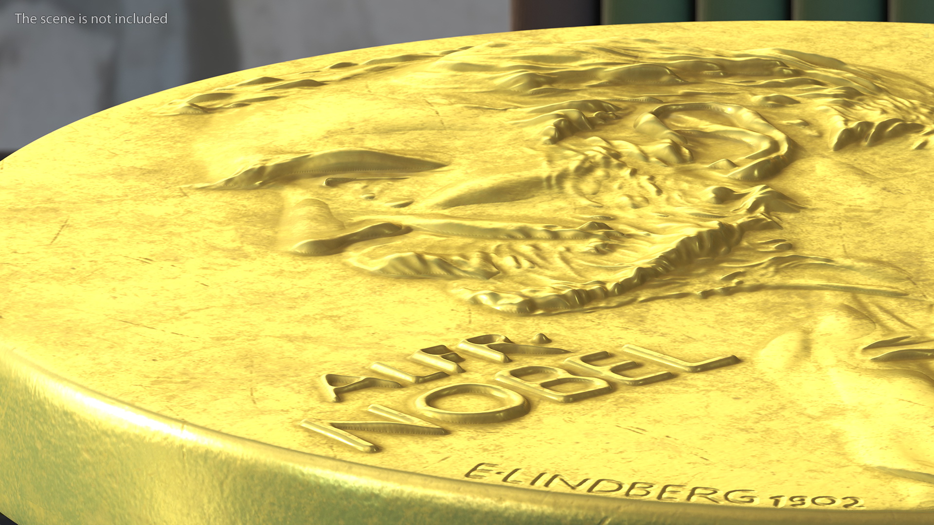 Literature Nobel Prize 3D