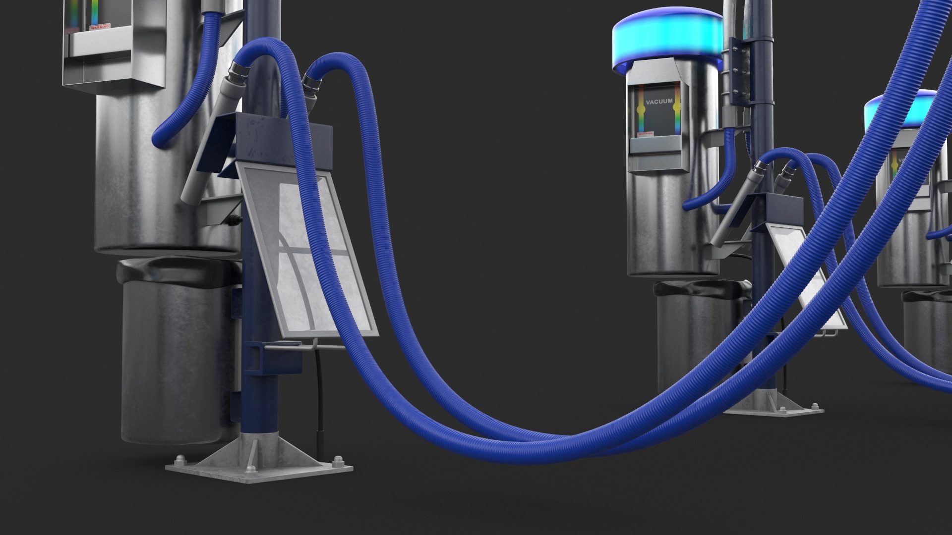 3D Car Wash Station with Vacuum Cleaner