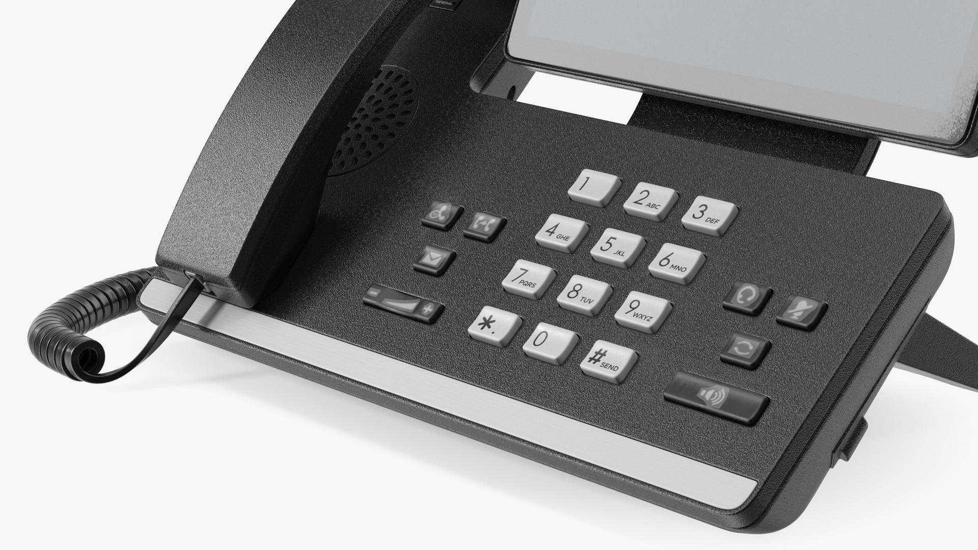 3D Office Smart Video IP Phone Black model