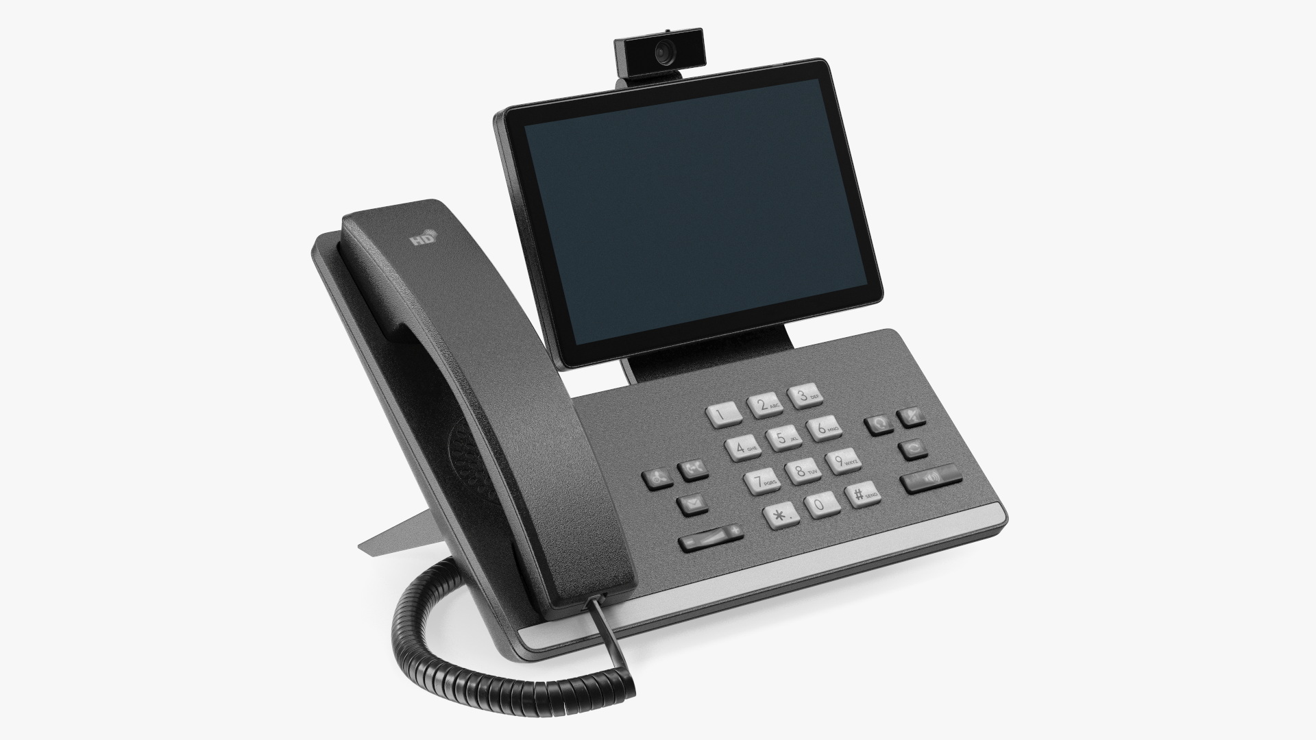 3D Office Smart Video IP Phone Black model