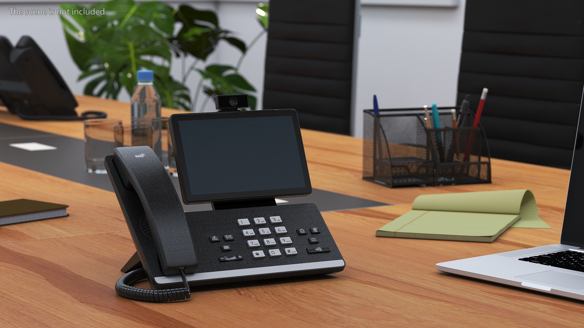 3D Office Smart Video IP Phone Black model