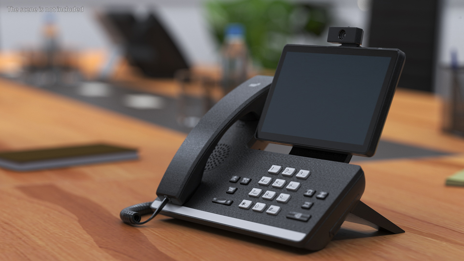 3D Office Smart Video IP Phone Black model