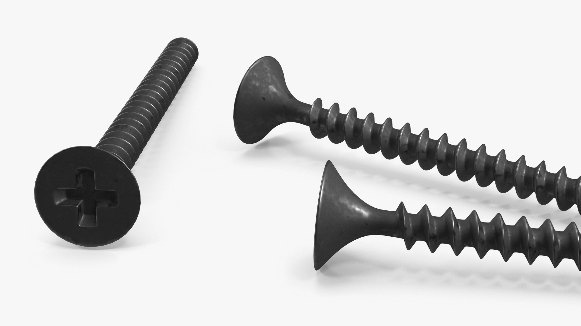 3D Drywall Nails model