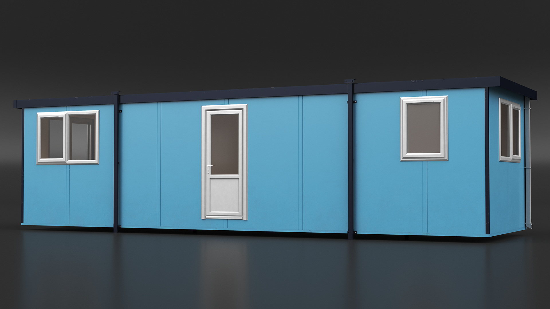 Prefabricated Portable Container Office 3D model