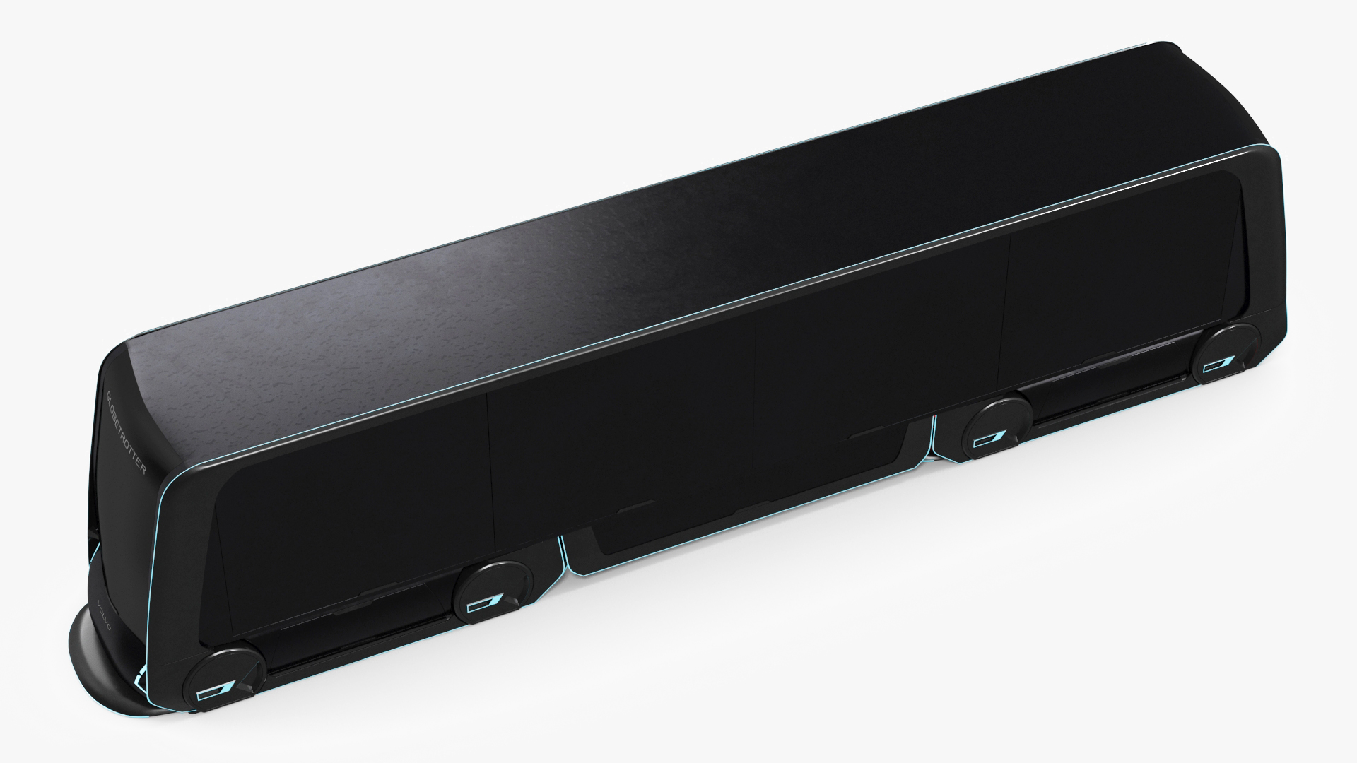 3D model Futuristic Volvo Autonomous Carrier