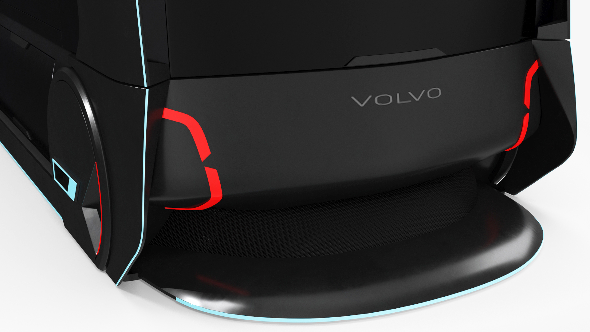 3D model Futuristic Volvo Autonomous Carrier