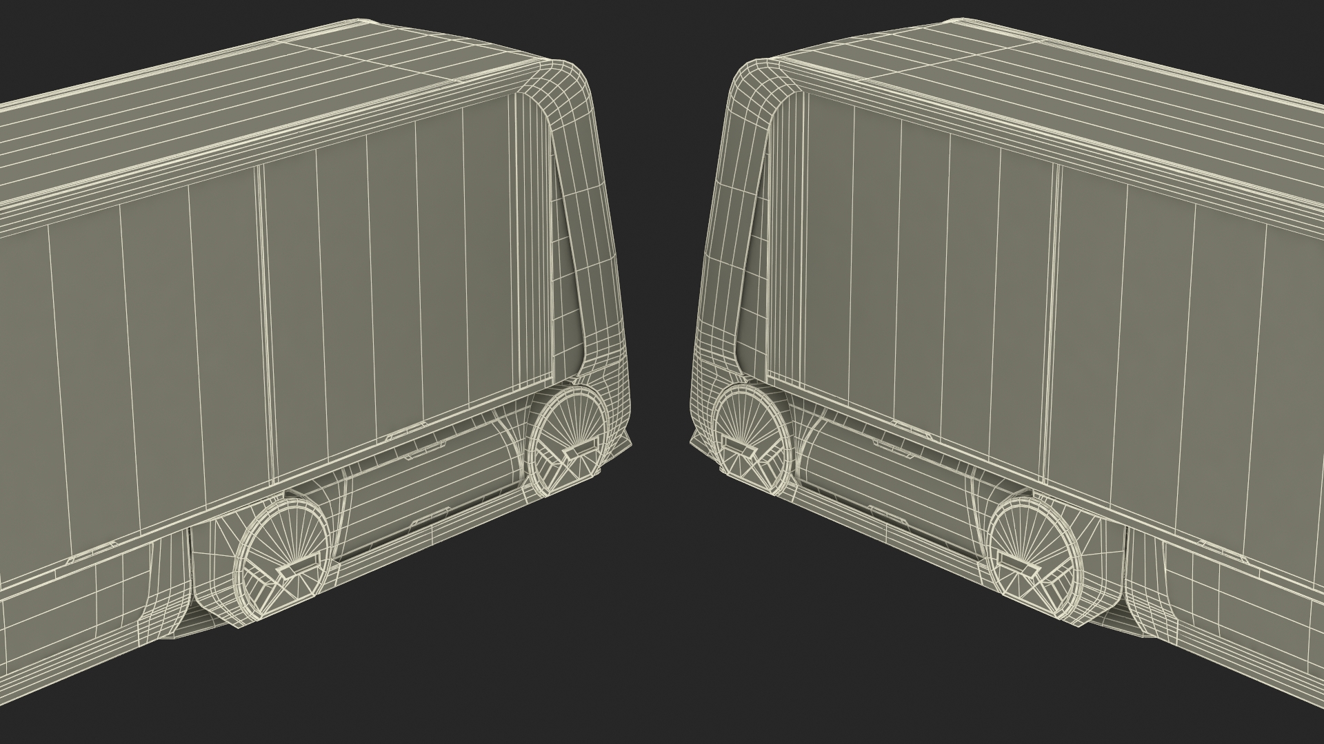 3D model Futuristic Volvo Autonomous Carrier