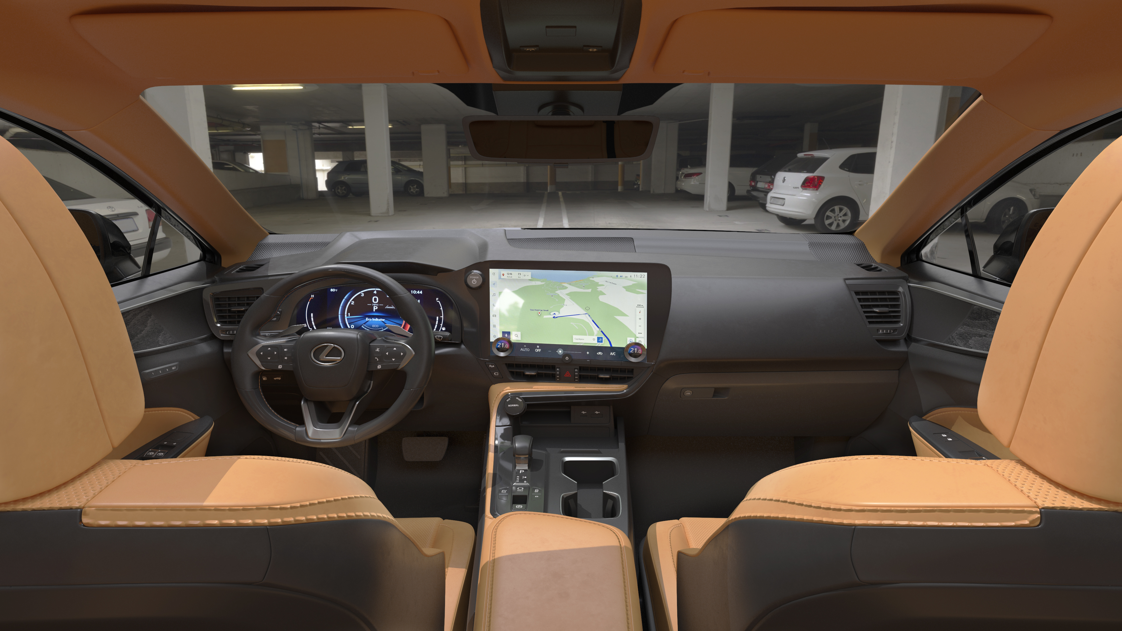 3D Lexus NX HYBRID 2024 Black