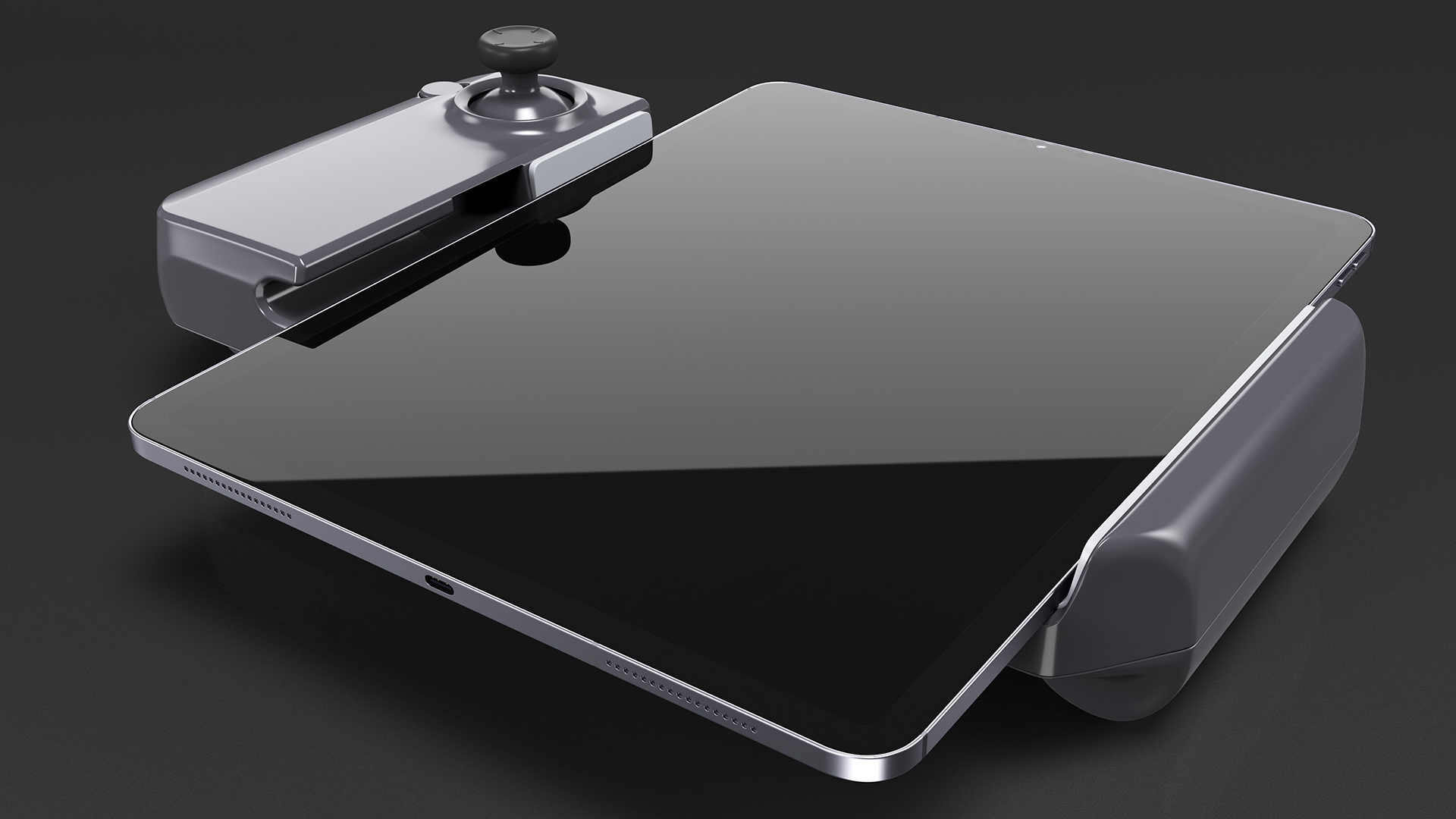 DJI RoboMaster S1 Joy with Apple Tablet 3D model