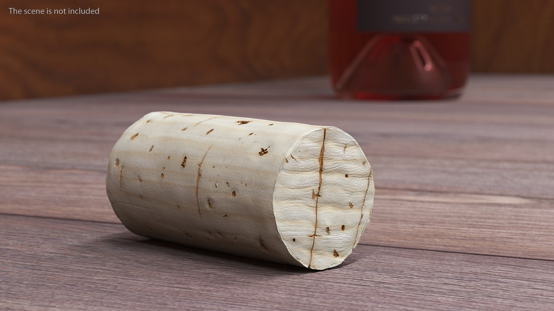 3D Realistic Wine Bottle Cork