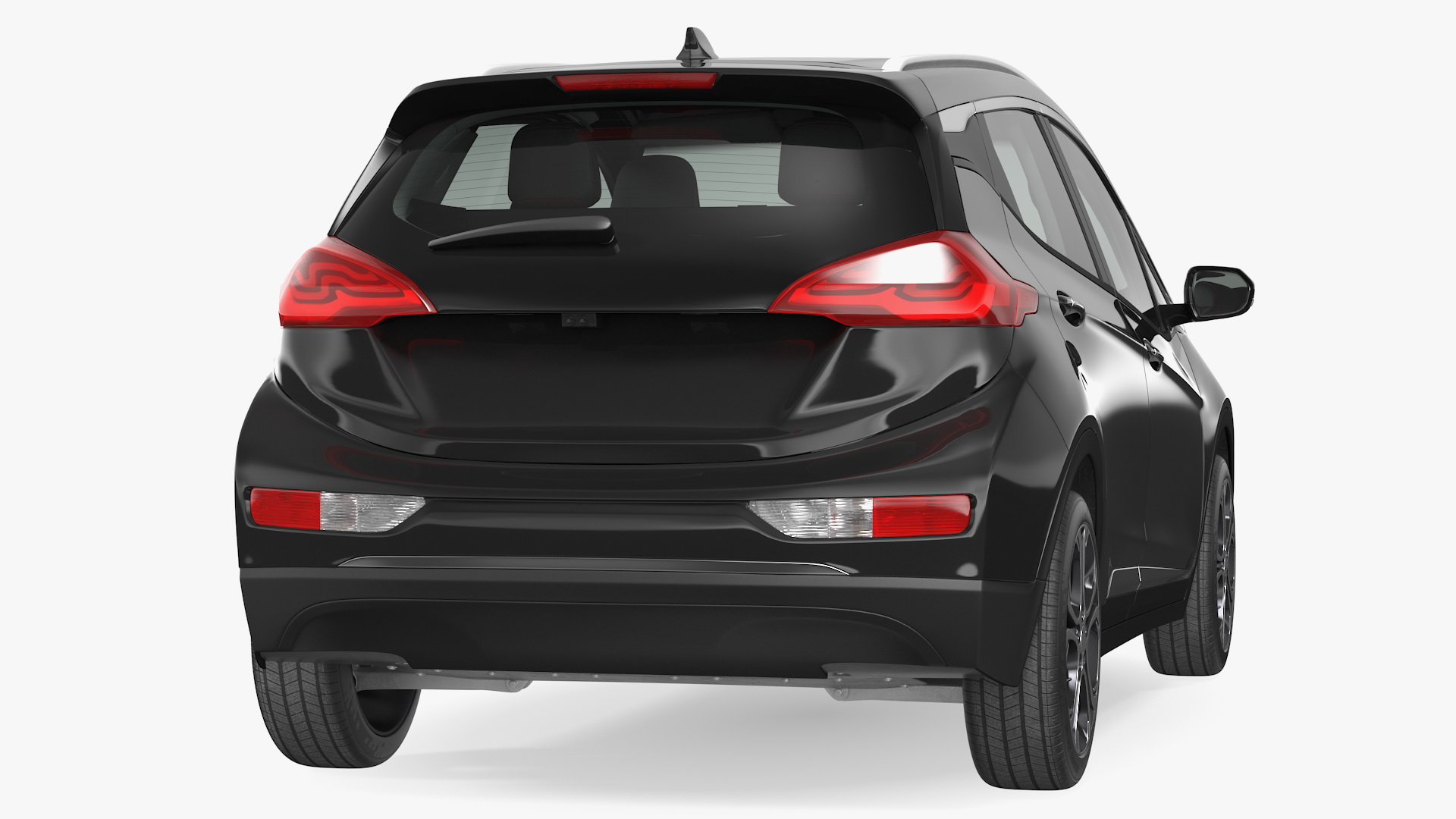 Electric Family Vehicle 2018 Simple Interior Generic 3D
