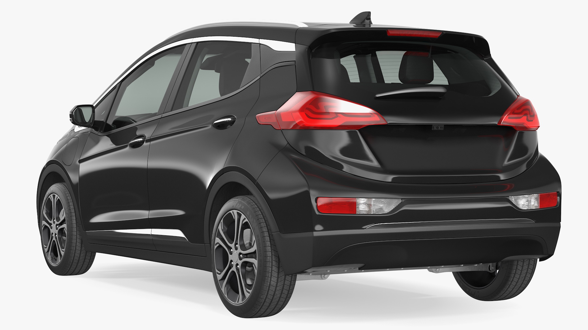 Electric Family Vehicle 2018 Simple Interior Generic 3D