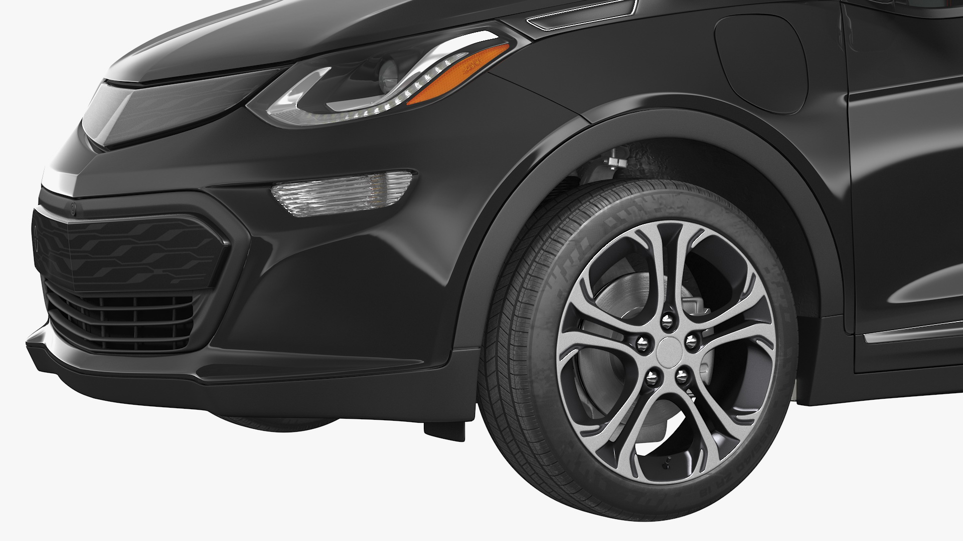 Electric Family Vehicle 2018 Simple Interior Generic 3D