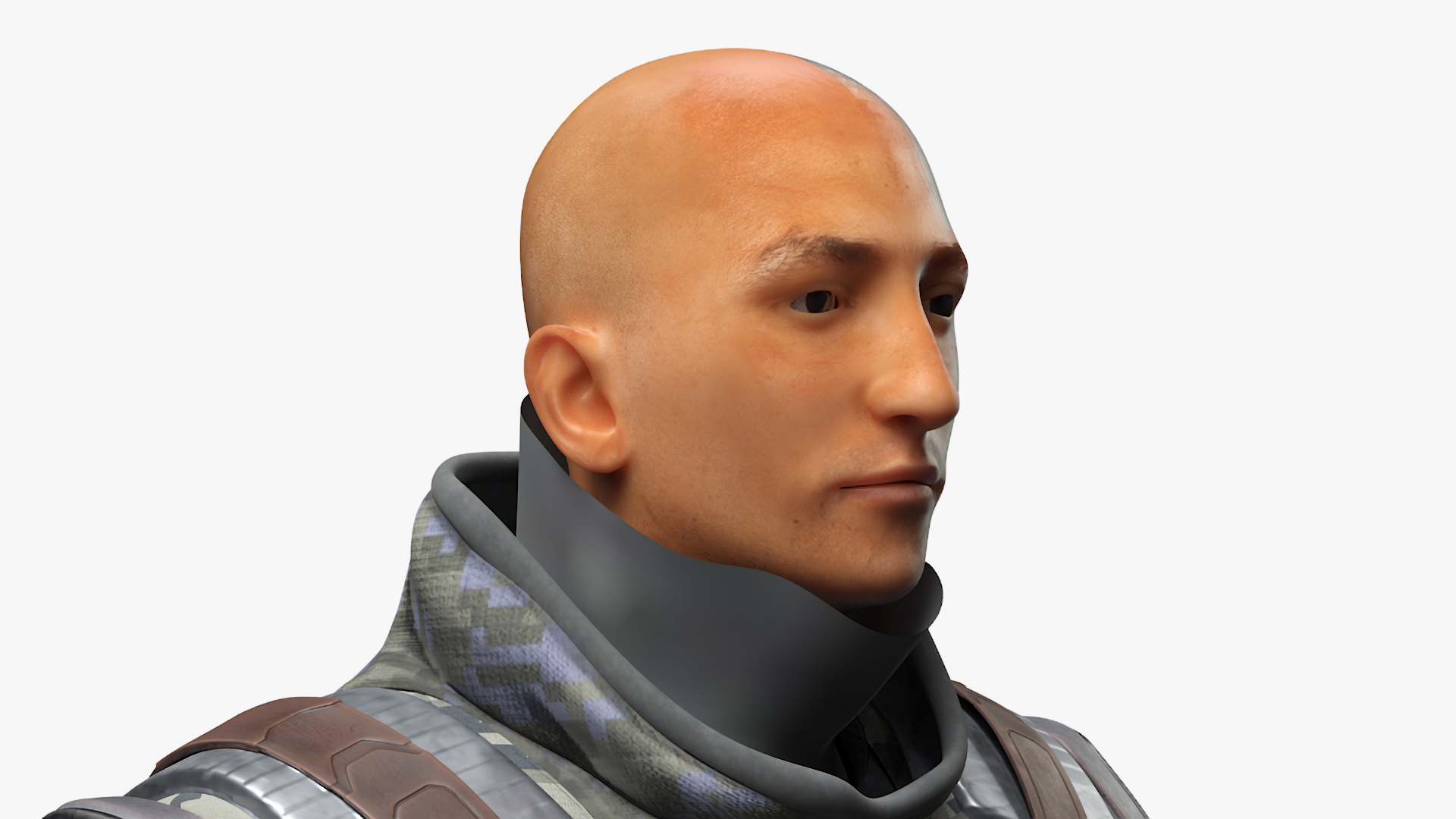 Future Soldier Fully Equipped 3D model