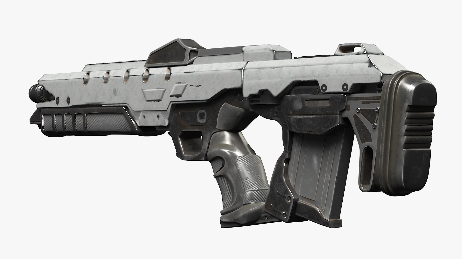 Future Soldier Fully Equipped 3D model