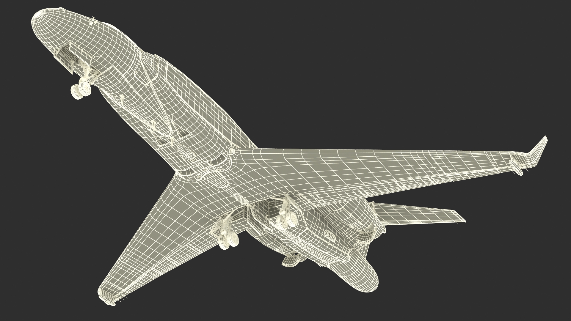3D Airborne Early Warning Aircraft