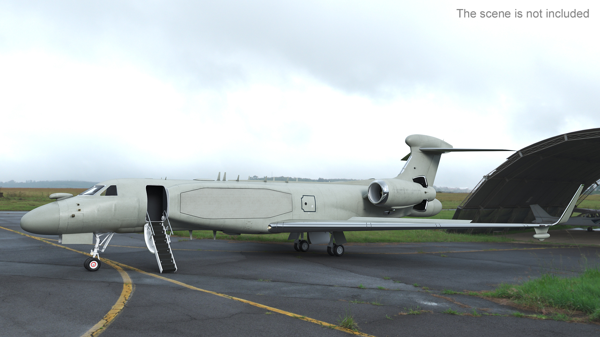 3D Airborne Early Warning Aircraft