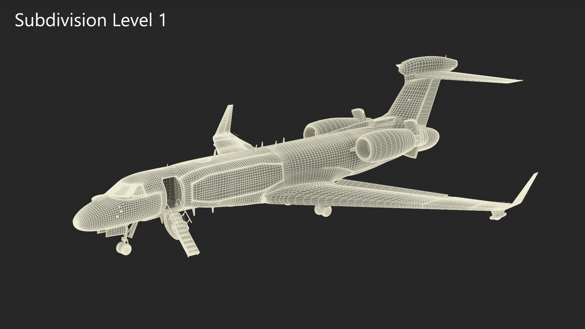 3D Airborne Early Warning Aircraft