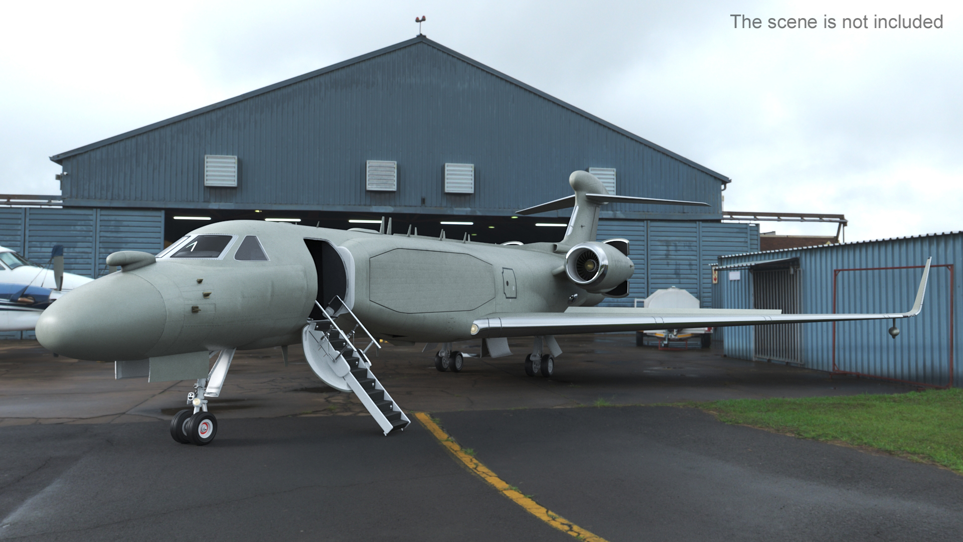 3D Airborne Early Warning Aircraft