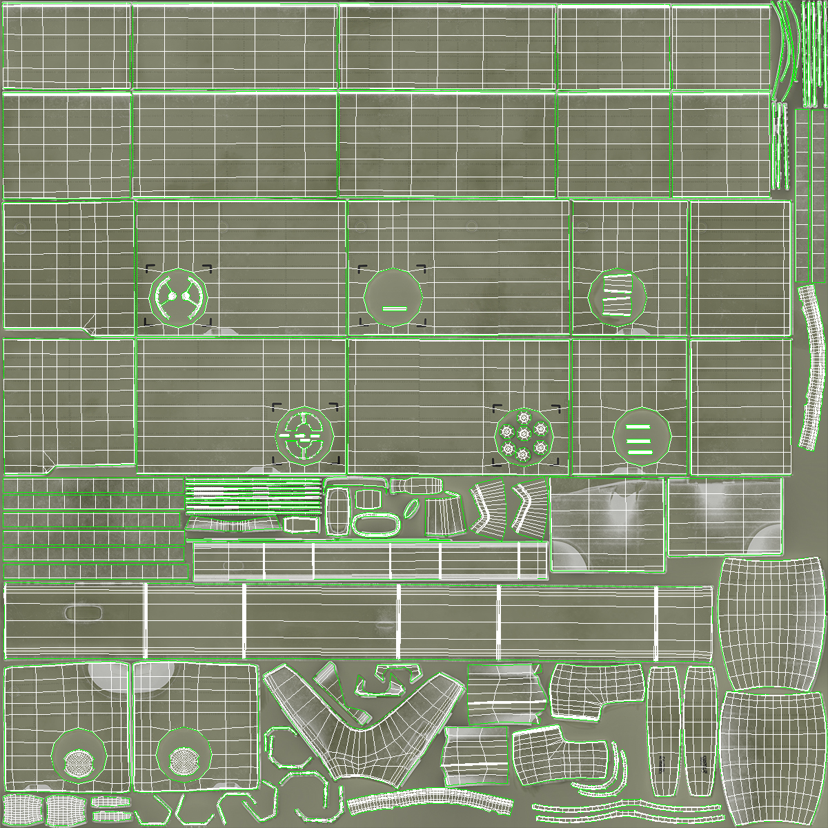 Forklift Loads Cargo to the Transport Helicopter CH 47 Chinook Rigged 3D model