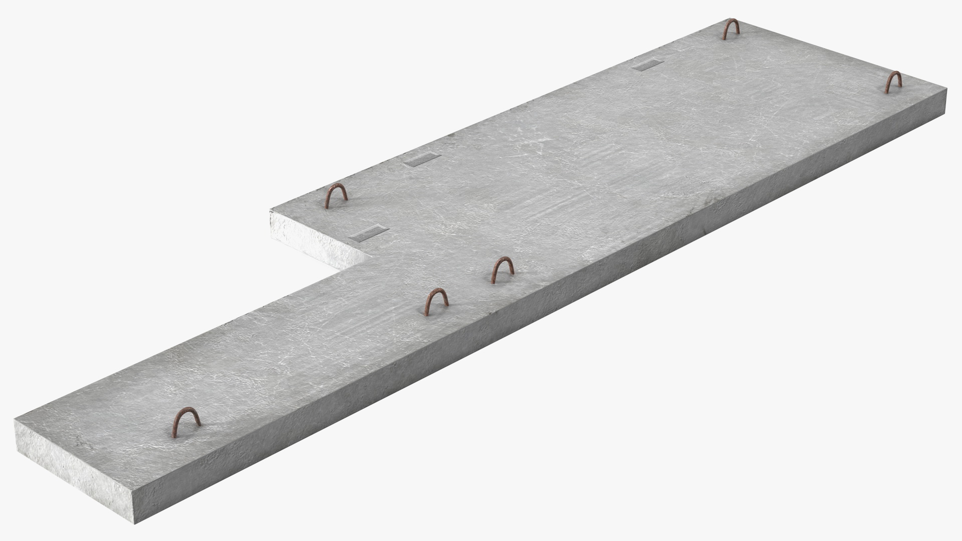 3D model Floor Concrete Panel