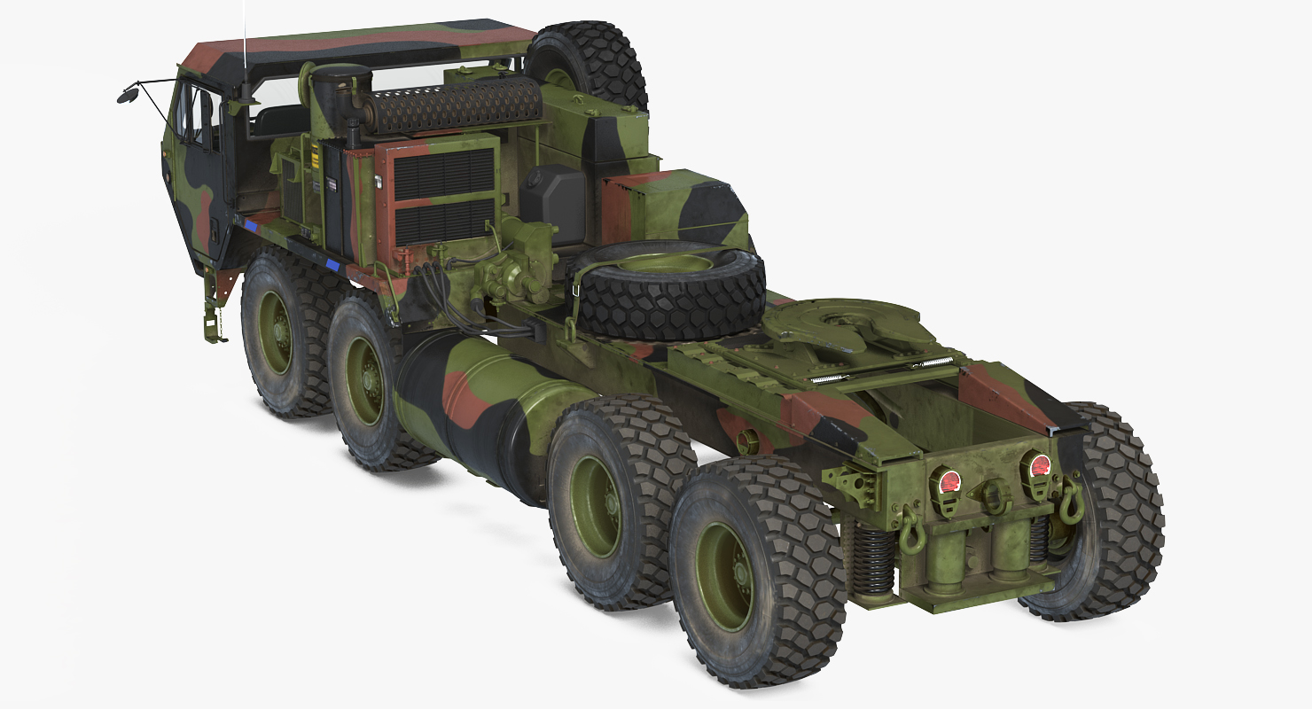 3D model Military Truck Oshkosh HEMTT M985 Rigged