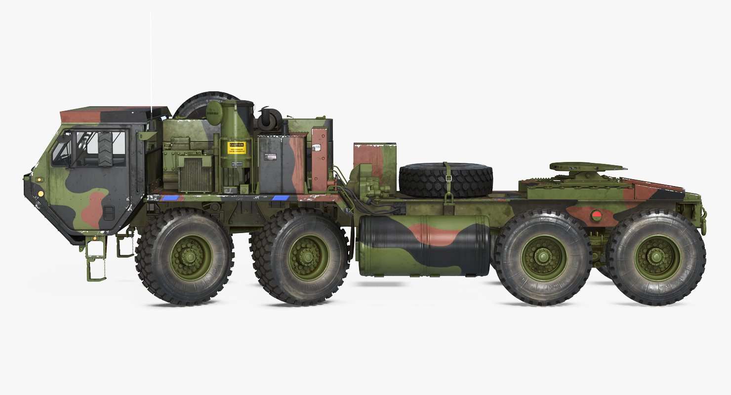 3D model Military Truck Oshkosh HEMTT M985 Rigged