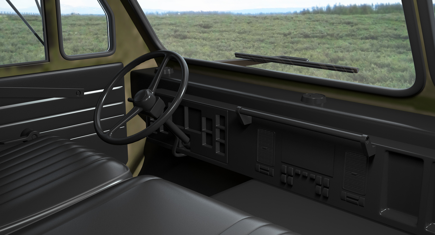 3D model Military Truck Oshkosh HEMTT M985 Rigged