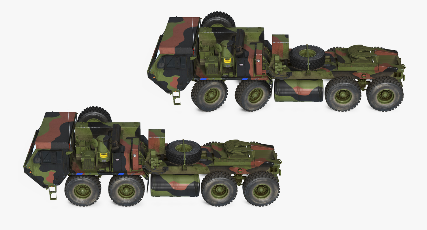 3D model Military Truck Oshkosh HEMTT M985 Rigged