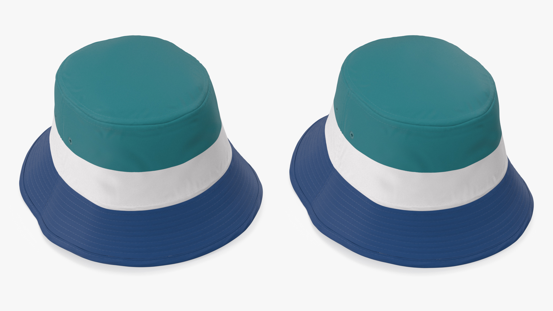 3D Vintage Bucket Hat model
