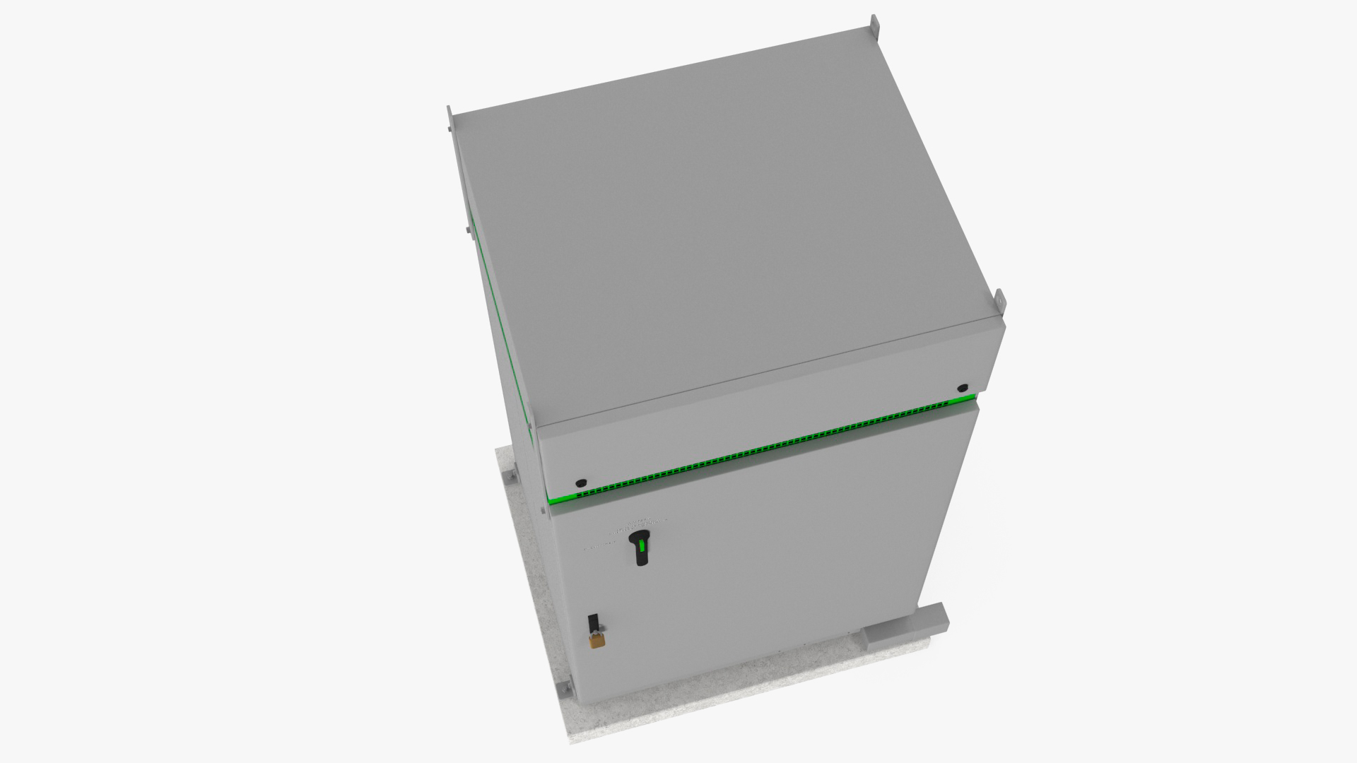 3D Energy Storage System Grey