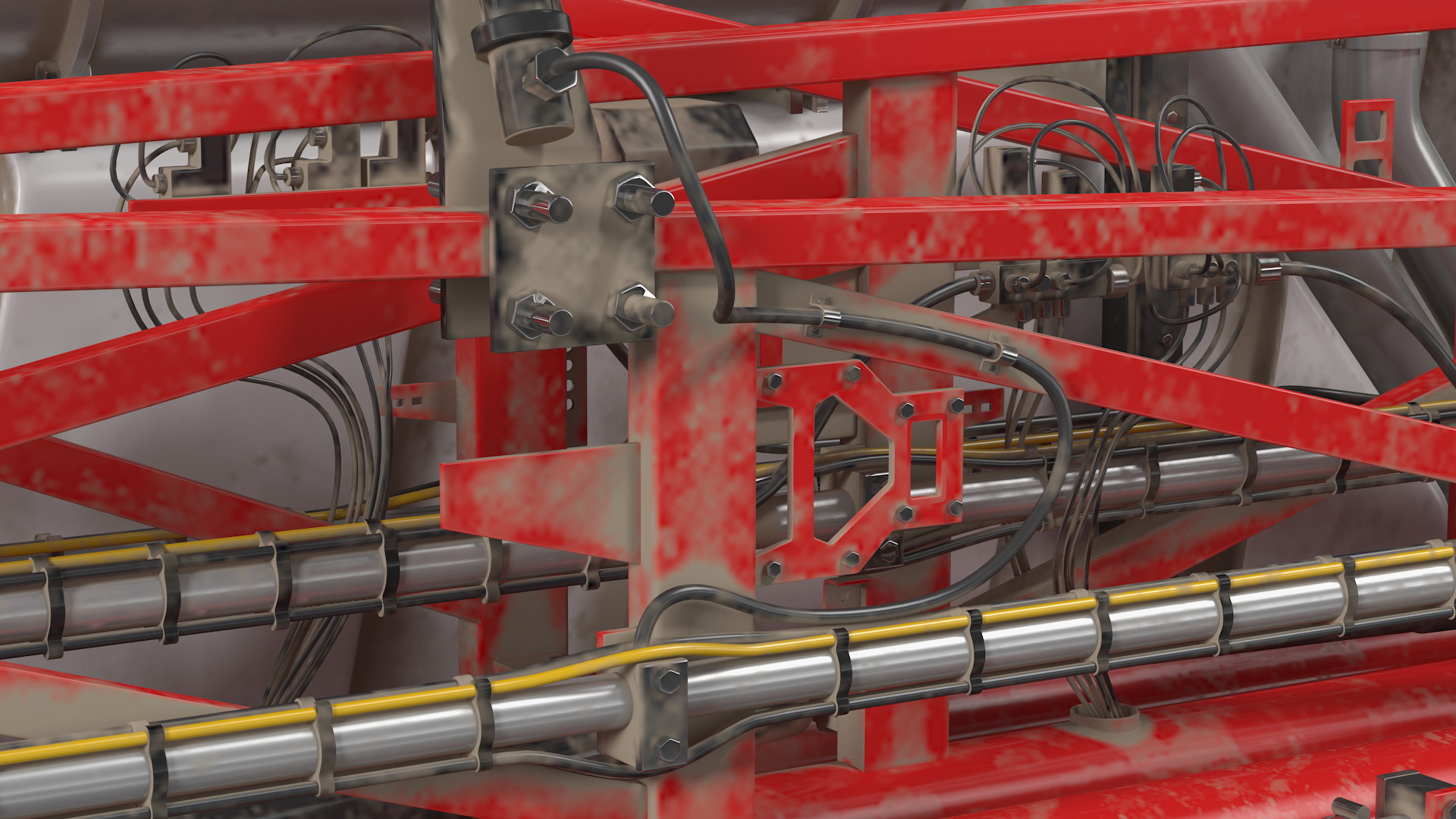 3D model Agrifac Condor 5 Self Propelled Crop Sprayer Dirty