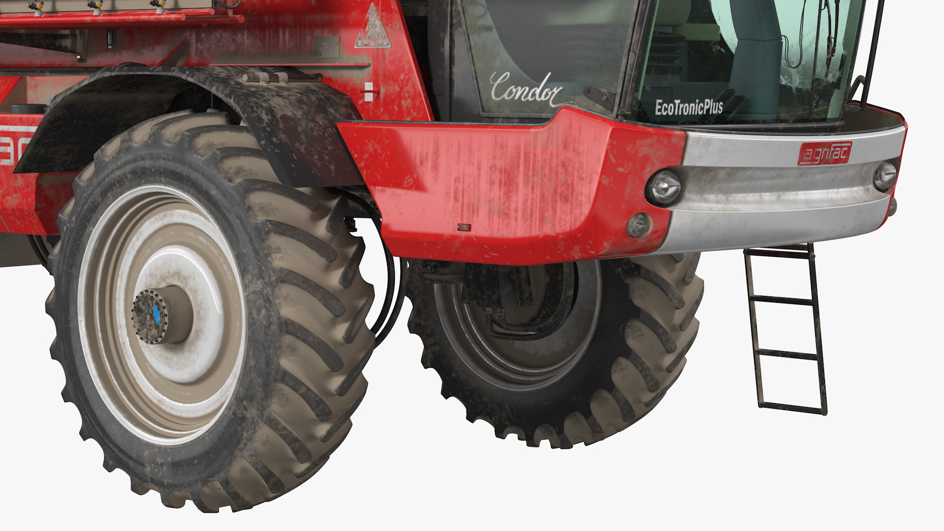 3D model Agrifac Condor 5 Self Propelled Crop Sprayer Dirty