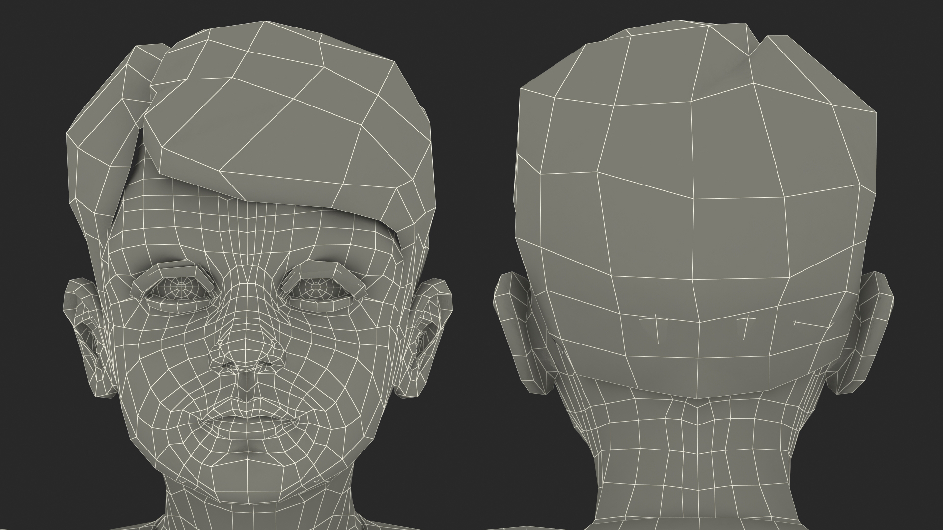 3D Child Boy Home Style Rigged for Maya
