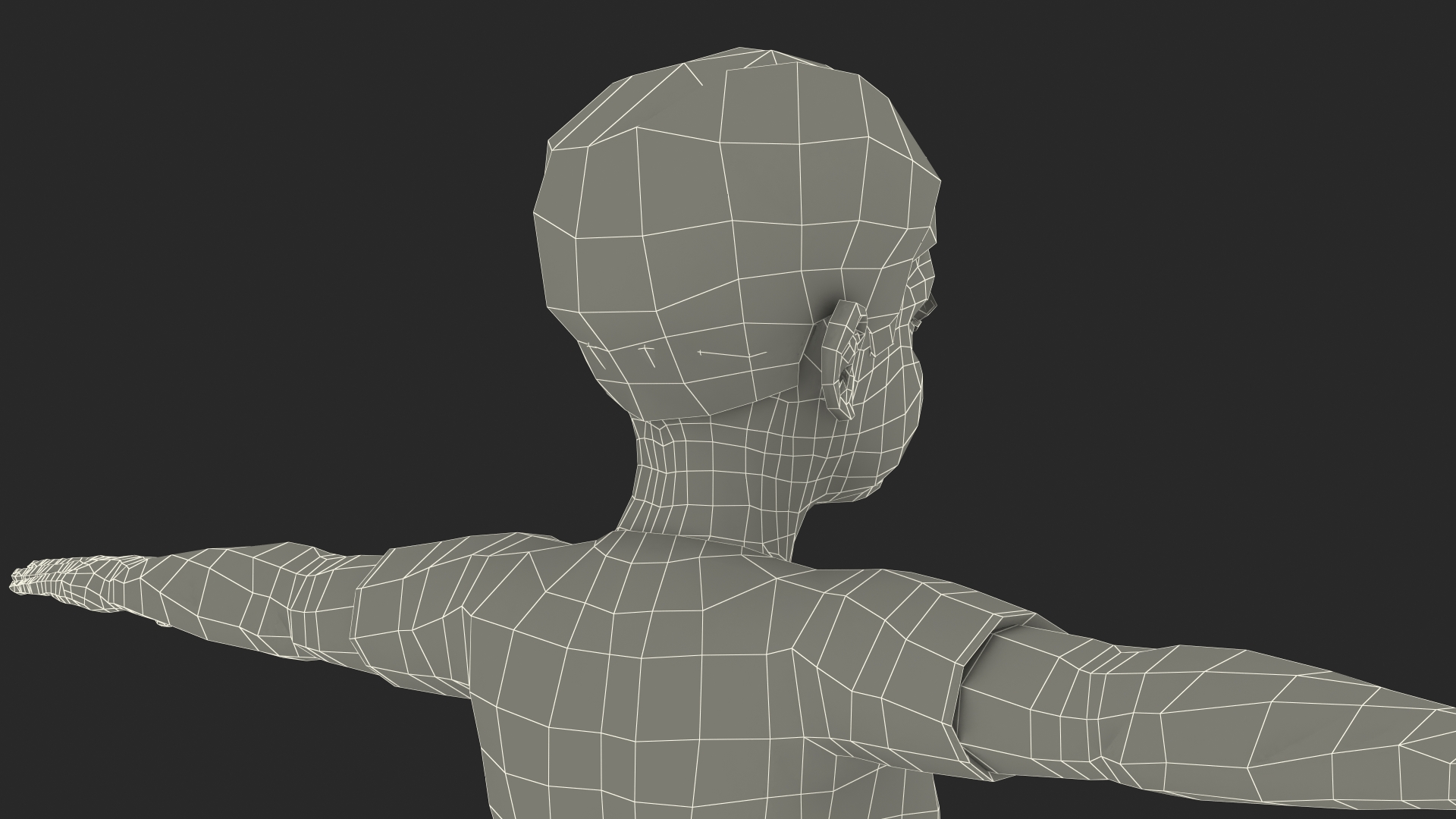 3D Child Boy Home Style Rigged for Maya