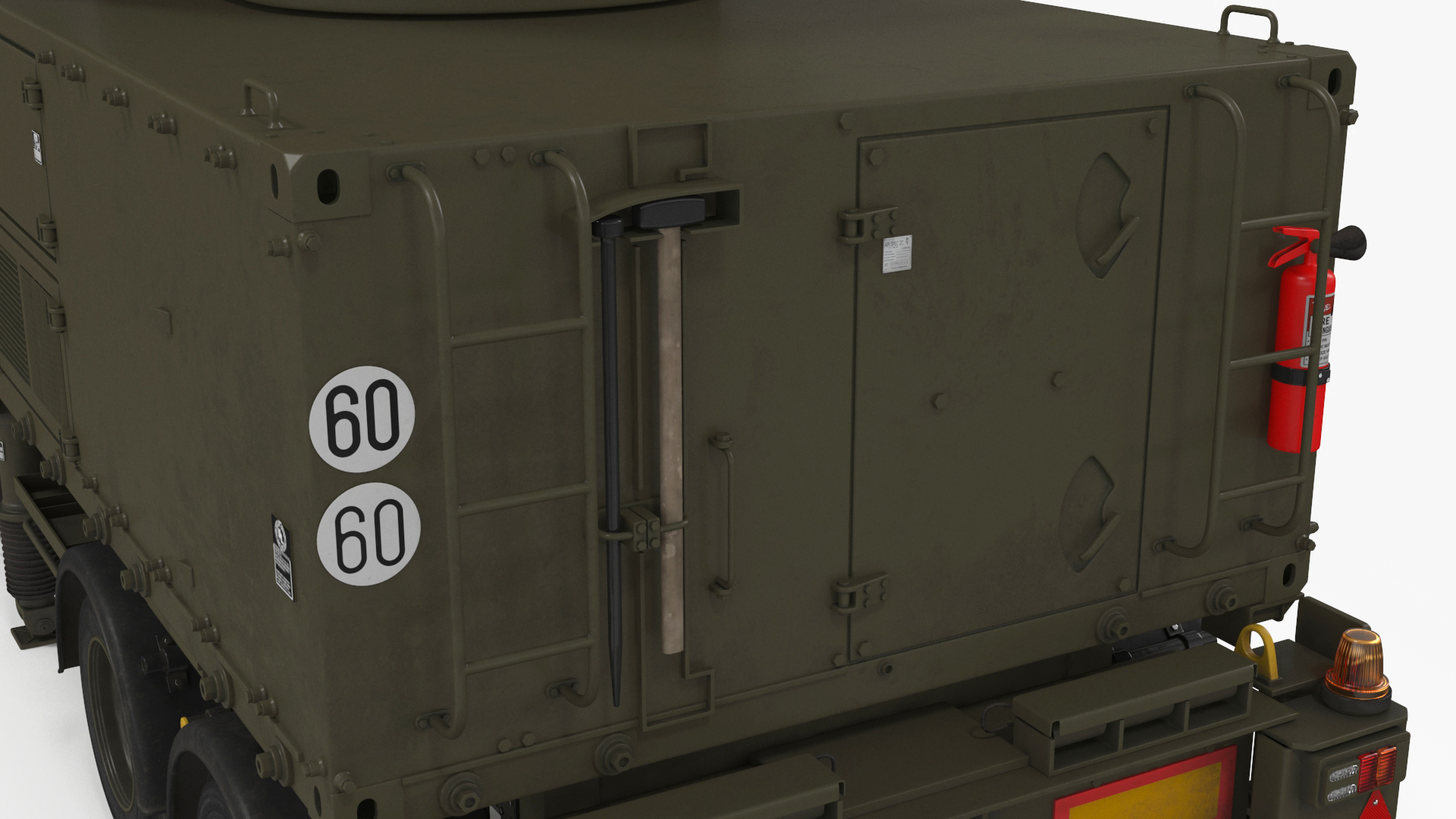 Missile Launcher at the Ready 3D model