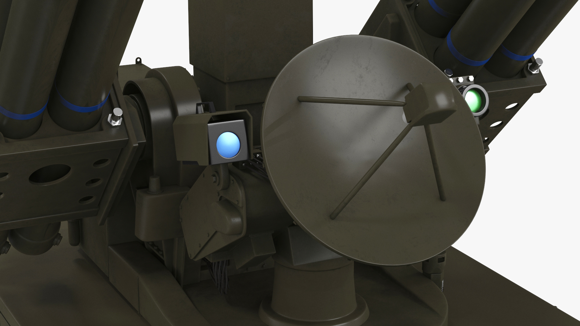 Missile Launcher at the Ready 3D model