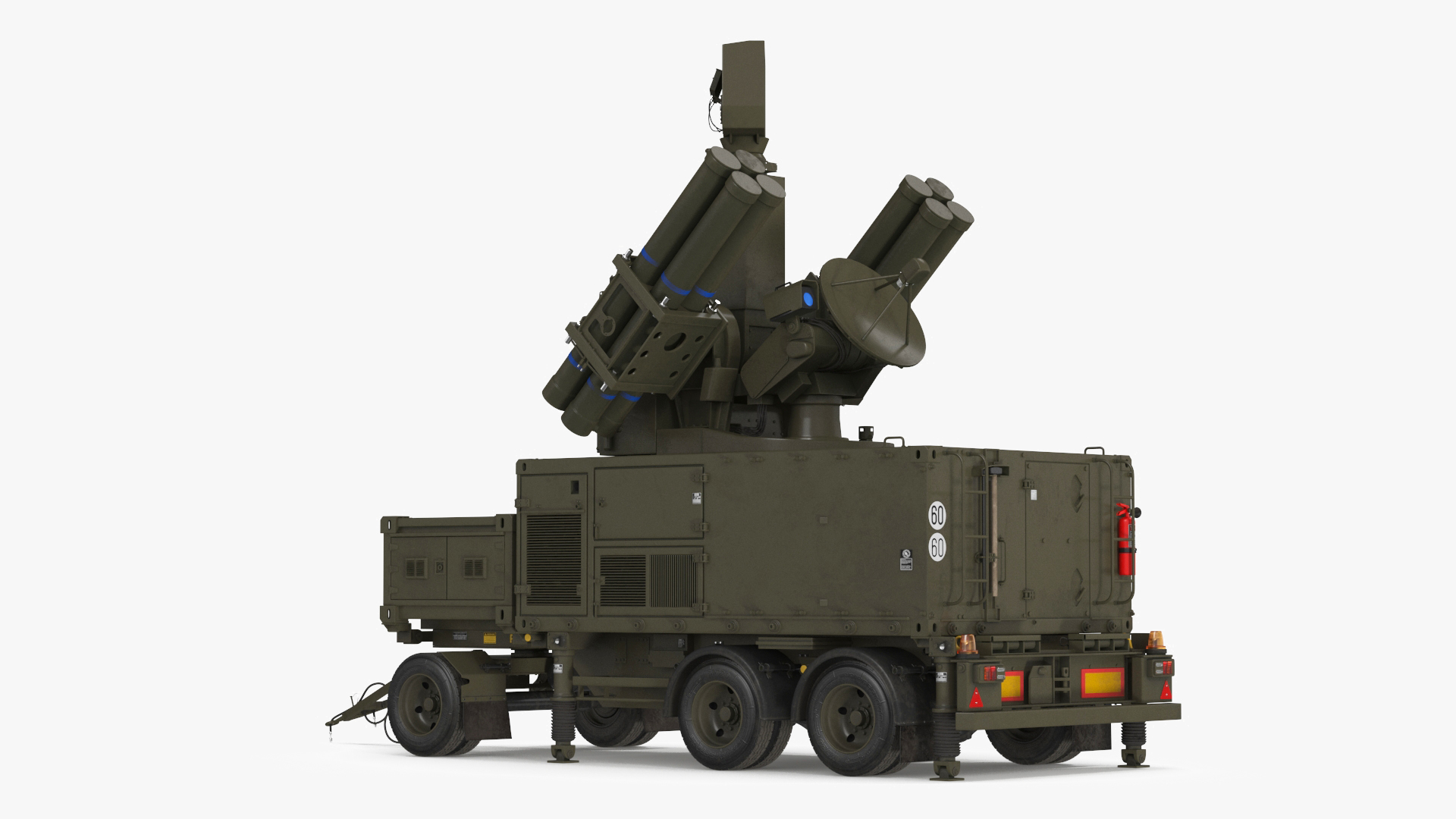 Missile Launcher at the Ready 3D model